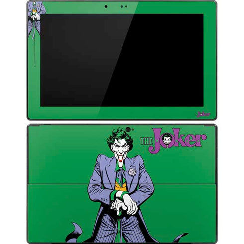 DC Comics The Joker Classic Art Pose Surface Pro Tablet Skin